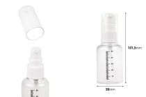 Μπουκαλάκια πλαστικά 50 ml για κρέμα - 24 τμχ Μπουκαλάκια πλαστικά 50 ml για κρέμα - 24 τμχ-εικόνα_διαστάσεις