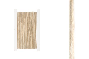 Dekoband braun-beige, Breite 6 mm (10 m je Stück)-εικόνα_προϊοντική