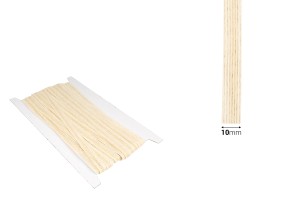 Tresse décorative au crochet en toile de jute écrue de 10 mm de large (10 mètres par pièce)-photo_dimensions