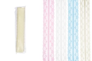 Pizzo in poliestere doppia larghezza 40 mm - 10 metri al pezzo-εικόνα_προϊοντική
