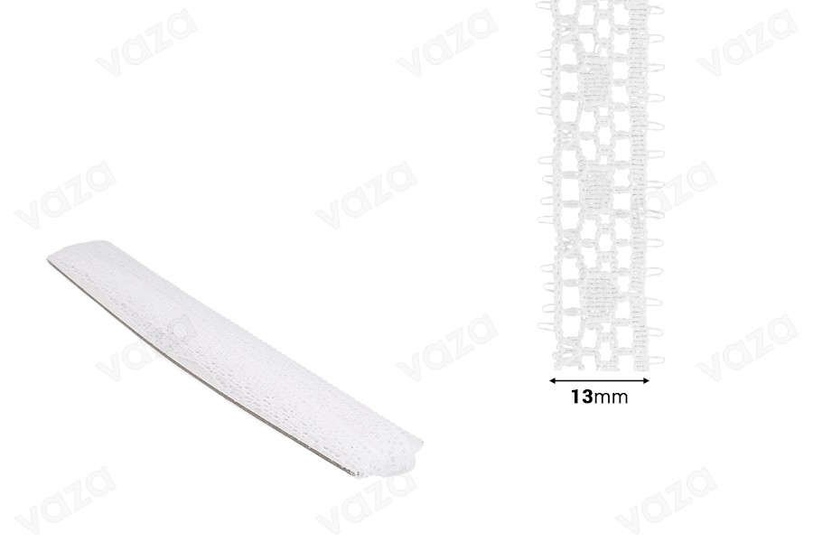 Δαντέλα νάιλον μαλακή πλάτος 13 mm - 10 μέτρα το τεμάχιο-εικόνα_διαστάσεις