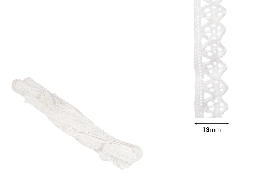 Δαντέλα κοπανέλι βαμβακερή λεπτή off white πλάτος 13 mm - 10 μέτρα το τεμάχιο Δαντέλα κοπανέλι βαμβακερή λεπτή off white πλάτος 13 mm - 10 μέτρα το τεμάχιο-εικόνα_διαστάσεις