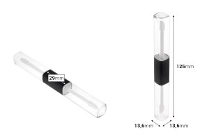 Flaconcino per lucidalabbra con due astucci da 6 ml-dimensioni_immagine