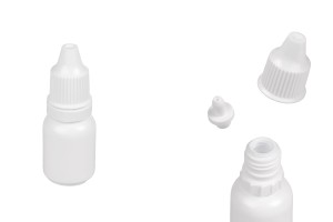 Μπουκαλάκι πλαστικό 10 ml με στόμιο για σταγόνες - 100 τμχ-εικόνα_προϊοντική
