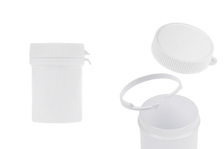 Flacon tube avec bouchon à pression de 50 ml pour pilules - 100 pcs Flacon tube avec bouchon à pression de 50 ml pour pilules - 100 pcs-photo_produit