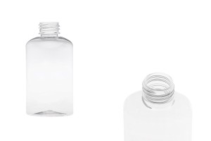 PET-Flasche 100 ml transparent (24/410) - 12 Stück-εικόνα_προϊοντική