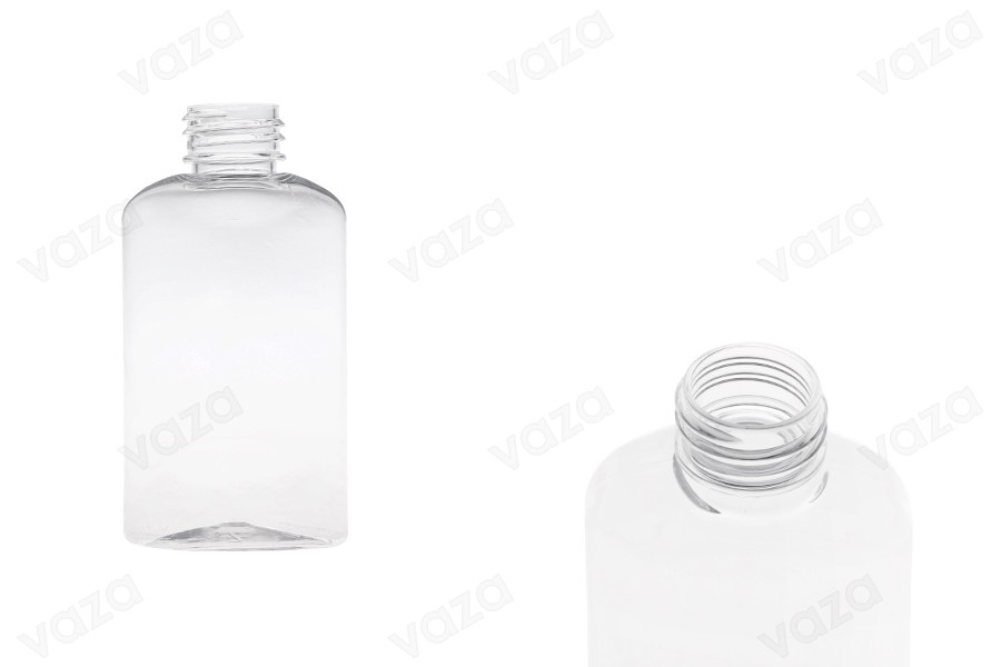 Bottiglietta in PET da 100 ml trasparente (24/410) -12 pz-immagine_prodotto