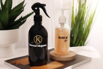 300ml transparent plastic bottle with 28/410 finish - available in a package with 12 pcs-image_dimensions