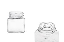 Βαζάκι 50 ml τετράγωνο 56x45 mm γυάλινο χωρίς καπάκι Βαζάκι 50 ml τετράγωνο 56x45 mm γυάλινο χωρίς καπάκι-εικόνα_προϊοντική