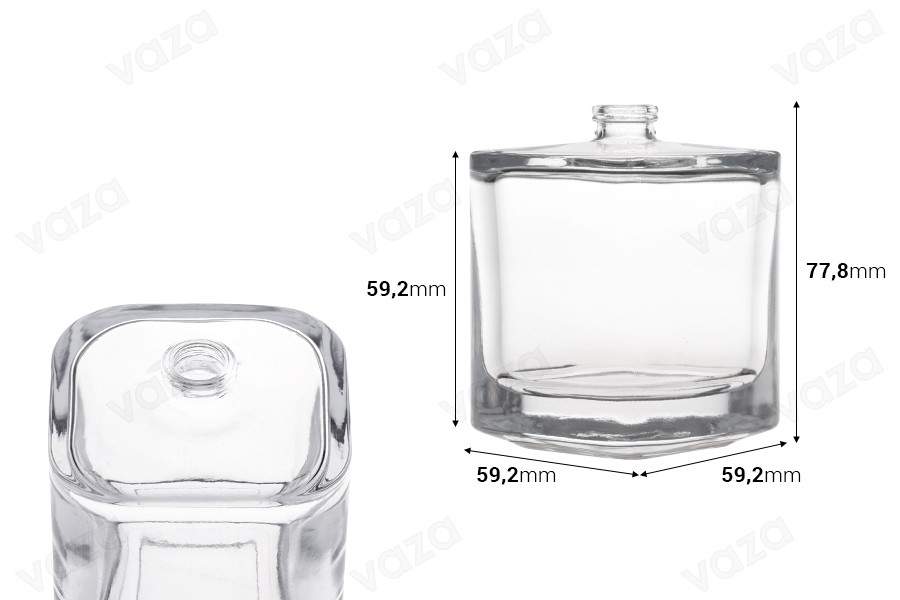 Γυάλινη φιάλη αρωμάτων 100 ml πολυτελείας με κλείσιμο ασφαλείας crimp 15 mm-εικόνα_διαστάσεις