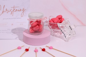 Barattolo rotondo da 100 ml con tappo in plastica-3