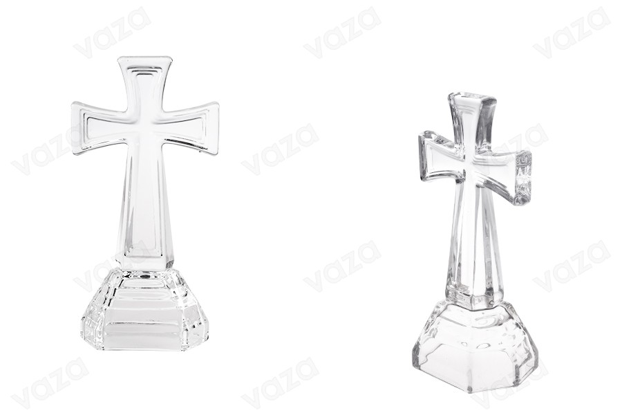 Σταυρός γυάλινος, διακοσμητικός 21 cm-εικόνα_προϊοντική