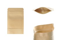 Qese kraft Doy Pack 80x30x130 mm, me mbyllje “zip”, dritare, veshje transparente të brendshme dhe të jashtme, dhe mundësi vulosjeje me nxehtësi – 100 copë Qese kraft Doy Pack 80x30x130 mm, me mbyllje “zip”, dritare, veshje transparente të brendshme dhe të jashtme, dhe mundësi vulosjeje me nxehtësi – 100 copë-εικόνα_προϊοντική