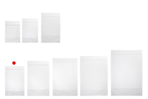 Standbodenbeutel 120x40x200mm transparent mit Druckverschluss -100 Stücke-bildgruppe