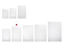 Transparent Doypack stand-up pouch with zipper, also heat-sealable in size 140x40x220 mm - 100 pcs. Transparent Doypack stand-up pouch with zipper, also heat-sealable in size 140x40x220 mm - 100 pcs.-image_group