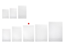 Transparent Doypack stand-up pouch with zipper, also heat-sealable in size 160x40x240 mm - 100 pcs. Transparent Doypack stand-up pouch with zipper, also heat-sealable in size 160x40x240 mm - 100 pcs.-image_group