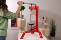 Korkschließmaschine für Weinflaschen-bildgruppe