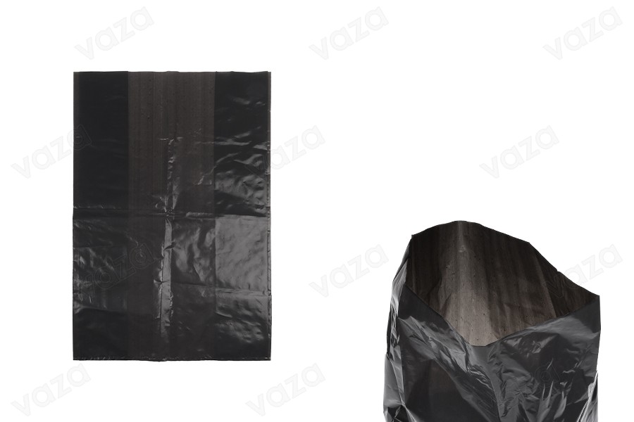 Qese plastike mbeturinash 37x56 cm me rezistencë të lartë në ngjyrë të zezë - 10 copë Qese plastike mbeturinash 37x56 cm me rezistencë të lartë në ngjyrë të zezë - 10 copë-imazh_produkt