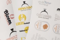 UV-DTF-3D-Folien-Selbstklebeetiketten mit Thermodruck auf einem 50 x 40 cm großen Bogen in drei Farben-bildgruppe