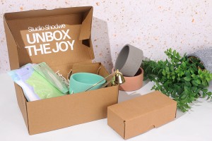 Cardboard box 175x80x55 mm 3-layer with automatic assembly (No 10) - 25 pcs-εικόνα_σύνθεση