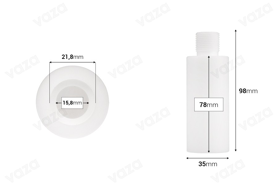 Tool for placing the spray rings in perfume bottles with crimp closure (requires the use of the machine 421-36) Tool for placing the spray rings in perfume bottles with crimp closure (requires the use of the machine 421-36)-image_dimensions