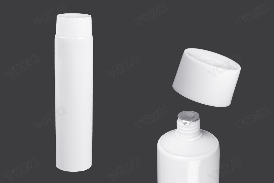 Tub plastik 150 ml me shtresë të brendshme alumini dhe kapak me vidhosje – 12 copë.-imazh_produkt