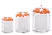 Doy Pack-Taschen in Form eines Glases 165x43x243 mm mit Reißverschluss; - 50 Stück Doy Pack-Taschen in Form eines Glases 165x43x243 mm mit Reißverschluss; - 50 Stück-bildgruppe
