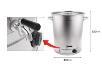 Macchina per sciogliere la cera 60 L-dimensioni_immagine