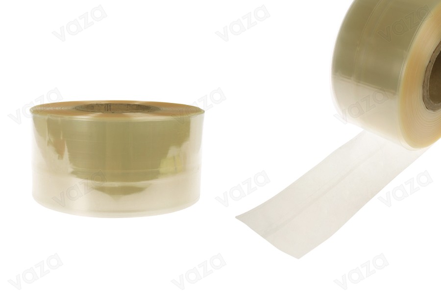 Capsule thermorétractable de 96 mm de large avec encoche - au mètre linéaire (Φ 61,1 mm) Capsule thermorétractable de 96 mm de large avec encoche - au mètre linéaire (Φ 61,1 mm)-photo_produit