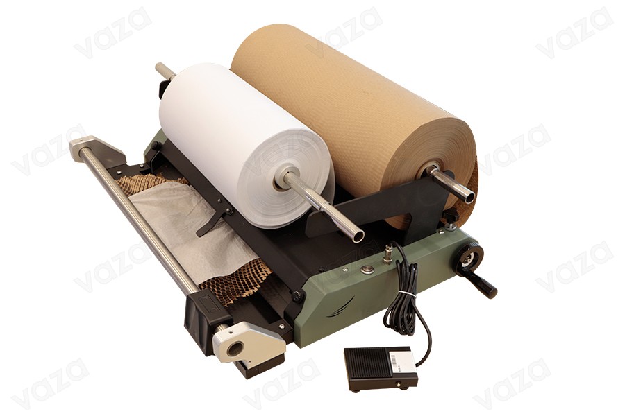 Honeycomb wrapping paper machine with cutting function Honeycomb wrapping paper machine with cutting function-dimensioni_immagine