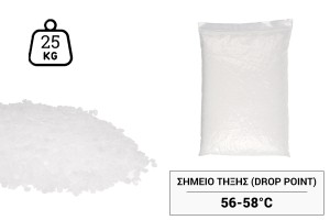 Cire de paraffine (point de fusion 56-58°C) sous forme de pastille - 25 kg-1