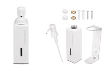 Wall-mounted liquid soap dispenser 230 ml in white Wall-mounted liquid soap dispenser 230 ml in white-εικόνα_προϊοντική