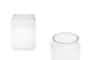 Transparent plastic bottle (PET) 250 ml without cap - 200 pcs-image_product