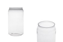 Bottiglia di plastica trasparente (PET) 330 ml (corta) senza tappo - 200 pezzi Bottiglia di plastica trasparente (PET) 330 ml (corta) senza tappo - 200 pezzi-immagine_prodotto