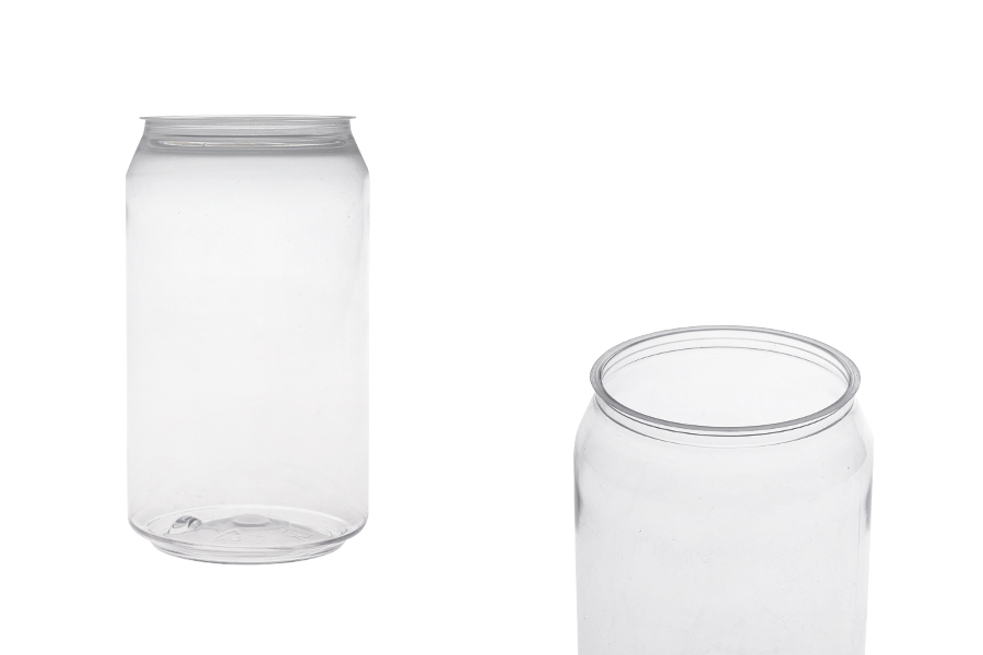 Bottiglia di plastica trasparente (PET) 330 ml (corta) senza tappo - 200 pezzi Bottiglia di plastica trasparente (PET) 330 ml (corta) senza tappo - 200 pezzi-immagine_prodotto