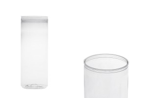 Shishe plastike (PET) transparente 330 ml (e gjatë) pa kapak - 200 copë         -imazh_produkt