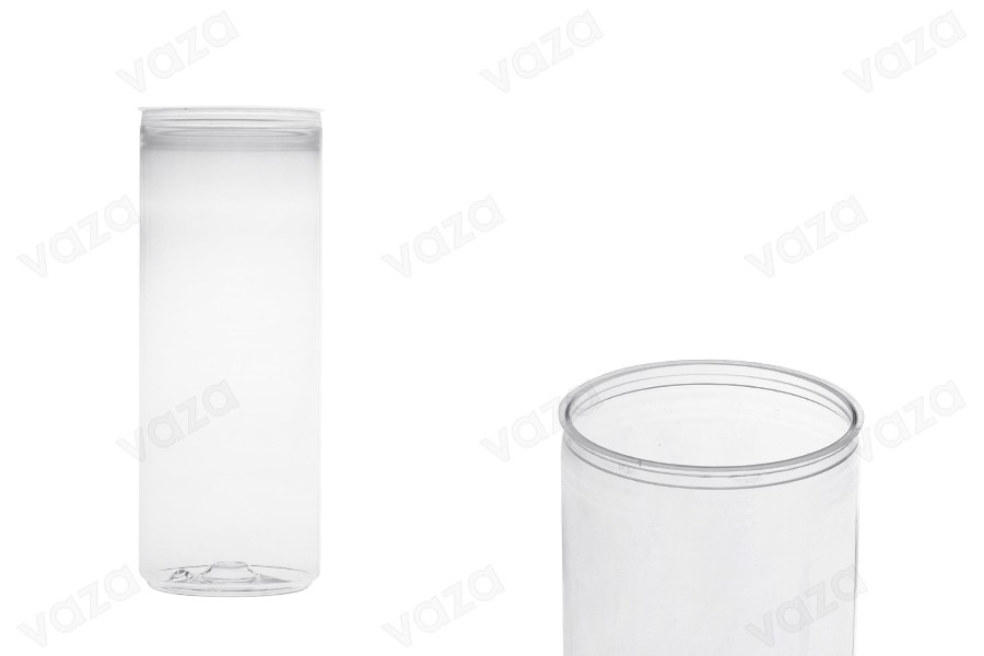 Bouteille transparente en plastique (PET) de 330 ml (haute) sans bouchon - 200 unités Bouteille transparente en plastique (PET) de 330 ml (haute) sans bouchon - 200 unités-photo_produit