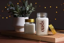 Γυάλινο βάζο 200 ml με καπάκι αλουμινίου - 12 τμχ Γυάλινο βάζο 200 ml με καπάκι αλουμινίου - 12 τμχ-εικόνα_σύνθεση