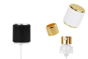 Vaporisateur en aluminium avec bouchon pour flacons de parfum à sertir de sécurité de 15 mm-εικόνα_προϊοντική