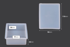 Moules en silicone pour savon DIY et résine époxy (lot de 8 pièces)-εικόνα_σύνθεση