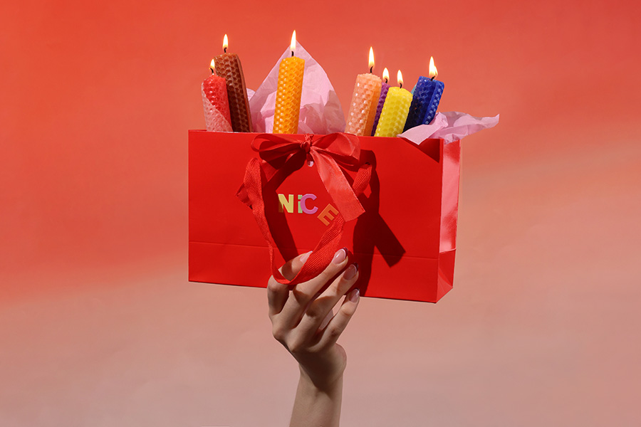 Κιτ δημιουργίας κεριών - λαμπάδων από μελισσοκέρι mix color (10 φύλλα)-εικόνα_σύνθεση