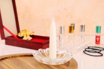 Glass transparent bobeche 120x30 with 26 mm center hole for candlesticks and chandeliers Glass transparent bobeche 120x30 with 26 mm center hole for candlesticks and chandeliers-image_group