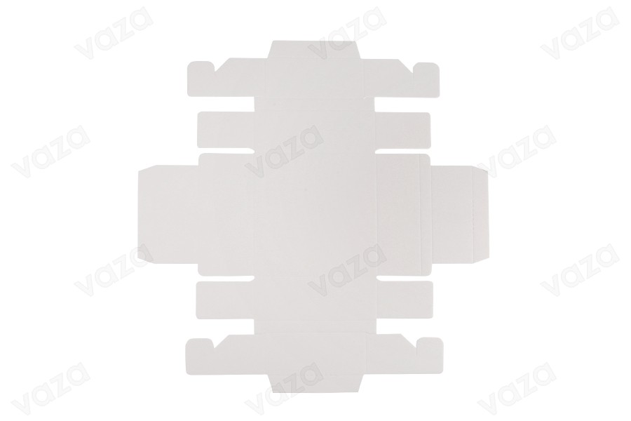 Papierverpackungsschachtel (300 g/m²) 85x85x30 mm mit transparentem Schubladenfenster in Weiß und Kraftfarbe - 12 Stück Papierverpackungsschachtel (300 g/m²) 85x85x30 mm mit transparentem Schubladenfenster in Weiß und Kraftfarbe - 12 Stück-bildgruppe