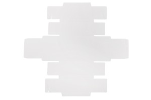 Papierverpackungsschachtel (300 g/m²) 110x80x45 mm mit transparentem Schubladenfenster in Weiß und Kraftfarbe – 12 Stück-5