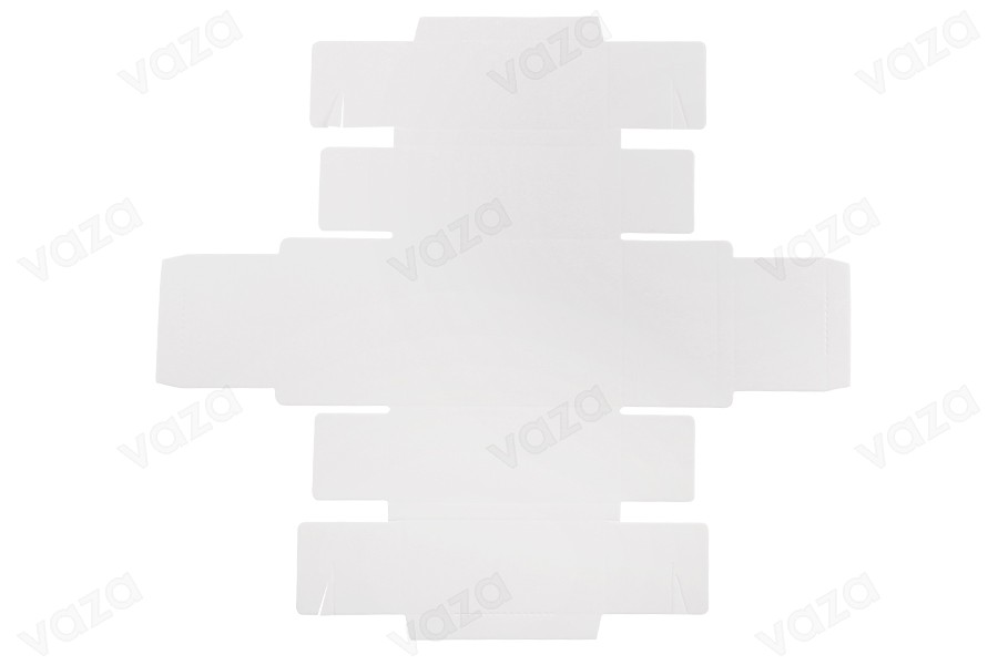 Papierverpackungsschachtel (300 g/m²) 110x80x45 mm mit transparentem Schubladenfenster in Weiß und Kraftfarbe – 12 Stück Papierverpackungsschachtel (300 g/m²) 110x80x45 mm mit transparentem Schubladenfenster in Weiß und Kraftfarbe – 12 Stück-bildgruppe