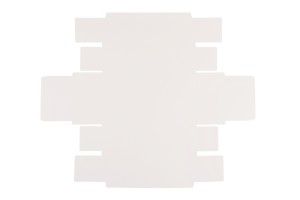 Papierverpackungsschachtel (300 g/m²) 220x120x60 mm mit transparentem Schubladenfenster in Weiß und Kraftfarbe – 12 Stück-5