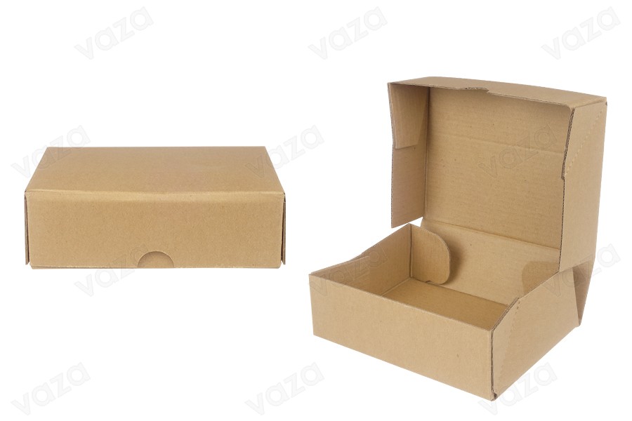 Boîte en carton 170x125x55 mm 3 couches à assemblage automatique - 10 pièces-photo_produit