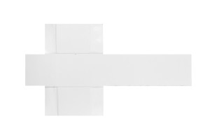 Coffret de luxe 110x110x110 mm avec fermeture magnétique en blanc avec étui intérieur en plastique (pour pots code 1105-2-0)-3
