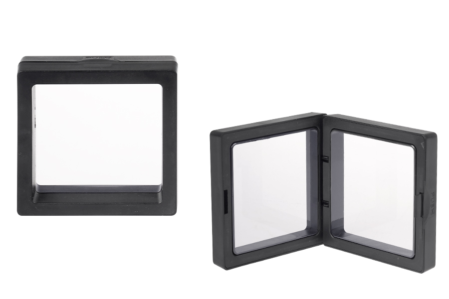 Πλαστικό κουτί προβολής προϊόντων 67x20x67 mm με μεμβράνη - 10 τμχ Πλαστικό κουτί προβολής προϊόντων 67x20x67 mm με μεμβράνη - 10 τμχ