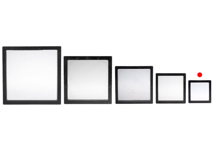 Πλαστικό κουτί προβολής προϊόντων 67x20x67 mm με μεμβράνη - 10 τμχ Πλαστικό κουτί προβολής προϊόντων 67x20x67 mm με μεμβράνη - 10 τμχ